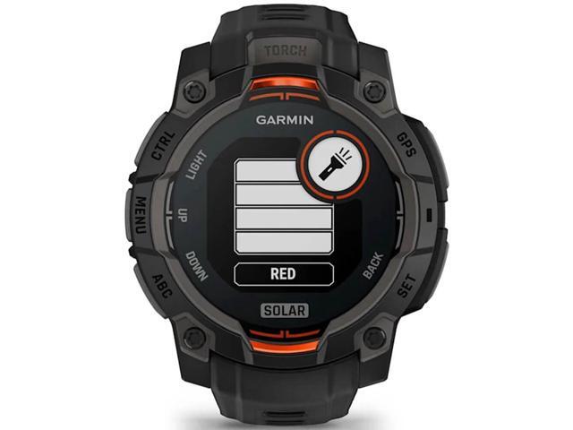 Garmin - Instinct 3 Solar GPS Smartwatch 45 mm Fiber-reinforced Polymer - Black with Black Band - (2025) - image 8
