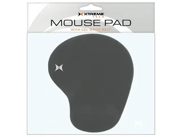 Xtreme PCA21004AST Wrist-Rest Gel Mouse Pad - Black