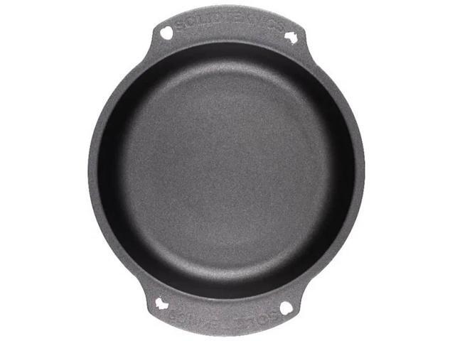 Solidteknics QL226D 10 inch AUS-ION Lightning Oven-To-Table Dual Handle Wrought Iron Pan
