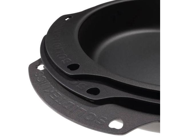 Solidteknics QL226D 10 inch AUS-ION Lightning Oven-To-Table Dual Handle Wrought Iron Pan