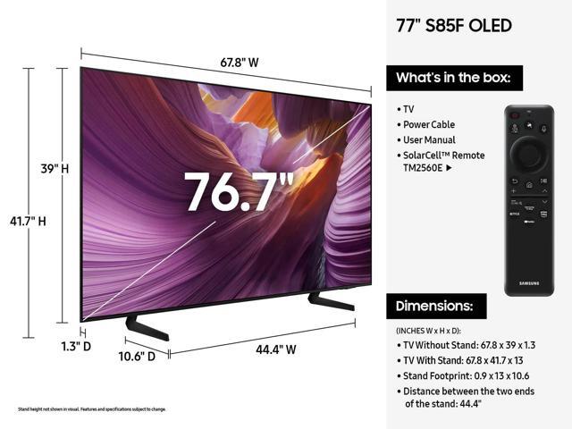 Samsung - 77” Class S85F Series OLED 4K UHD SamsungVision AI Smart Tizen TV (2025) - image 4