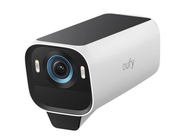 eufy - eufyCam S3 Pro, 2-Outdoor Wireless 4K Solar Powered Security Cameras with HomeBase 3 - White - image 3