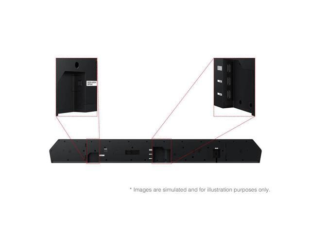 Samsung - Q-Series Soundbar HW-Q990F 11.1.4 ch w/ Subwoofer and Rear Speaker - Graphite Black - image 7