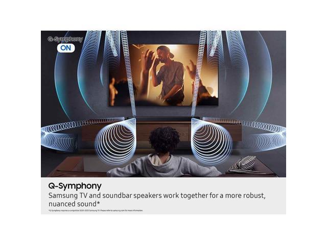 Samsung - Q-Series Soundbar HW-Q990F 11.1.4 ch w/ Subwoofer and Rear Speaker - Graphite Black - image 5