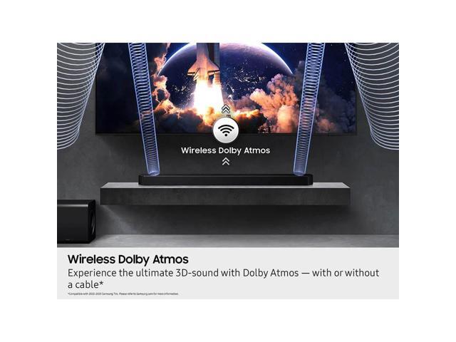 Samsung - Q-Series Soundbar HW-Q990F 11.1.4 ch w/ Subwoofer and Rear Speaker - Graphite Black - image 6