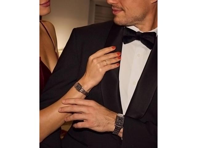 Bulova 96B461 Frank Sinatra Collection The Very Thought Of You Quartz Watch - Stainless/Black