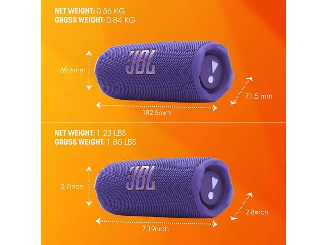 JBL - Flip 7 - Portable waterproof and drop-proof speaker - 2025 - Purple - image 3