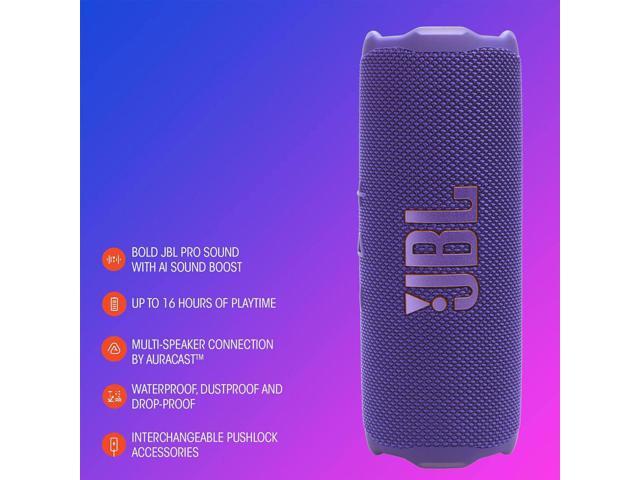 JBL - Flip 7 - Portable waterproof and drop-proof speaker - 2025 - Purple - image 2
