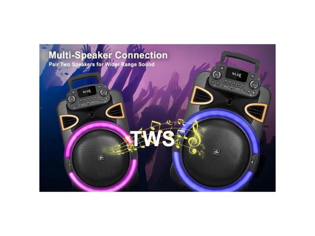Fisher SBX1530K 15 inch Portable Bluetooth Party Speaker - Black