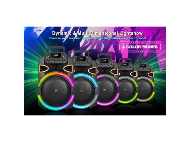 Fisher SBX1530K 15 inch Portable Bluetooth Party Speaker - Black