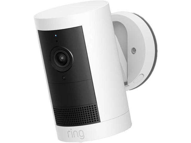 Ring - Outdoor Cam Plus, Battery, Wide-Angle 2K Video, Low-Light Sight for full-color night vision, Mount-anywhere versatility - White - image 2