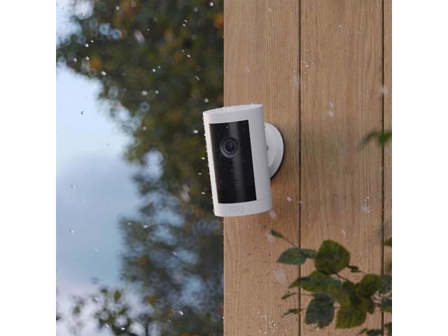 Ring - Outdoor Cam Plus, Battery, Wide-Angle 2K Video, Low-Light Sight for full-color night vision, Mount-anywhere versatility - White - image 4