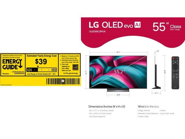 LG - 55" Class C5 Series OLED evo AI 4K UHD Smart webOS TV (2025) - image 7