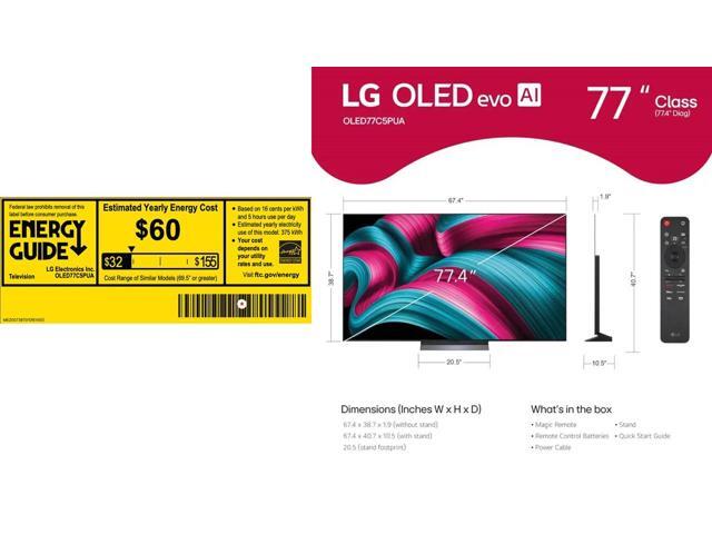LG - 77" Class C5 Series OLED evo AI 4K UHD Smart webOS TV (2025) - image 7
