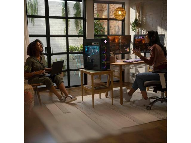 HP - OMEN 45L Gaming Desktop GT22-3060 - Intel Core Ultra 7 265K - 32GB Memory - 1024GB SSD - Black - image 3