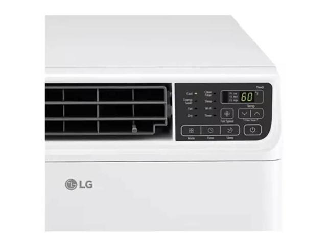 LG - 350 Sq. Ft. 8,500 BTU Smart Inverter Window Air Conditioner - White - image 4