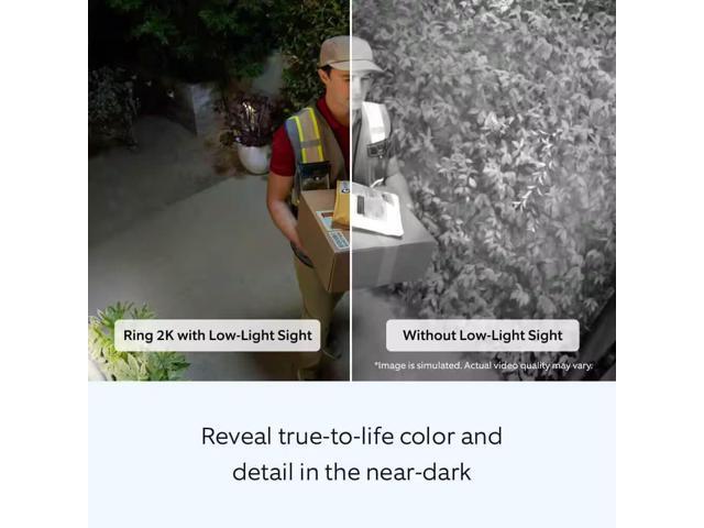 Ring - Outdoor Cam Plus, Battery, Wide-Angle 2K Video, Low-Light Sight for full-color night vision, Mount-anywhere versatility - Black - image 4