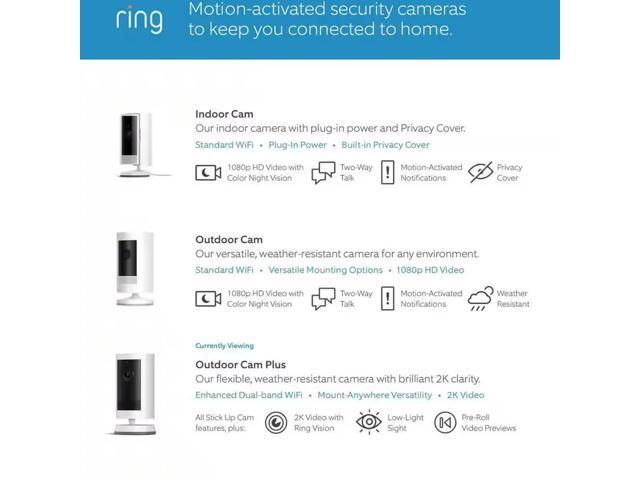 Ring - Outdoor Cam Plus, Battery, Wide-Angle 2K Video, Low-Light Sight for full-color night vision, Mount-anywhere versatility - Black - image 6