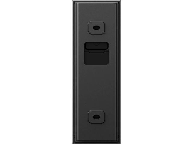eufy - Smart Wi-Fi E340 2K Wired and Battery Operated Video Doorbell with Dual Cameras - Black - image 2