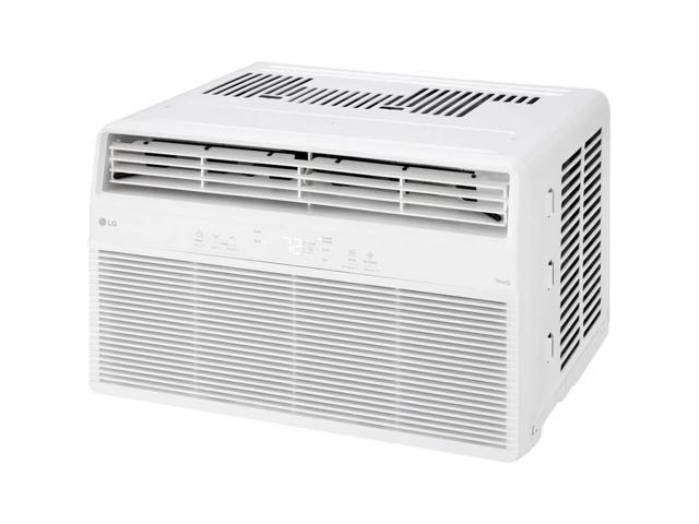 LG - 450 Sq. Ft. 10,000 BTU Smart Window Air Conditioner - White - image 4