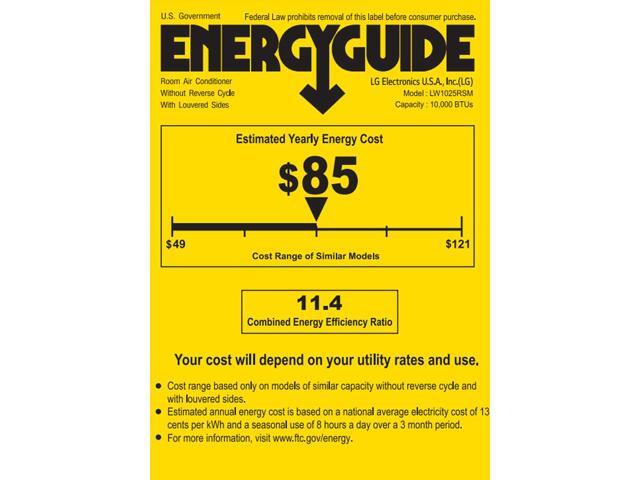 LG - 450 Sq. Ft. 10,000 BTU Smart Window Air Conditioner - White - image 6