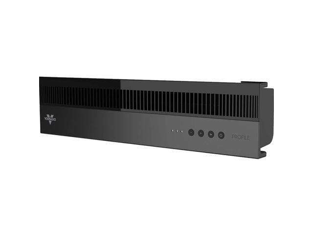 Vornado PROFILEBLK Window Air Circulator Fan with Reversible Exhaust - Black