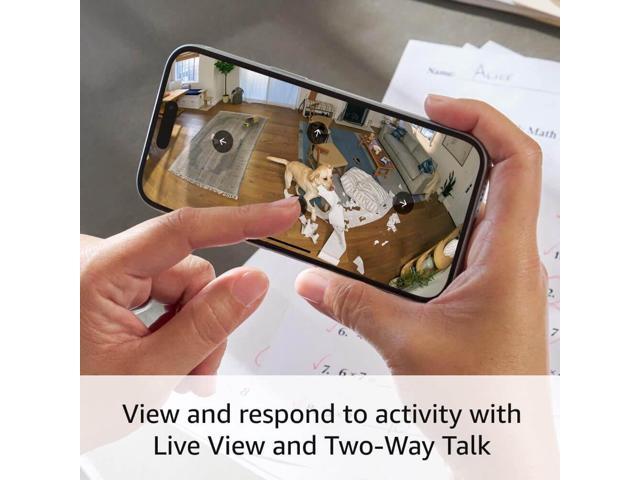 Ring - Pan-Tilt Indoor Security Cam with 360° Horizontal Pan Coverage, Live View & Two-Way Talk, and HD Video - Black - image 6