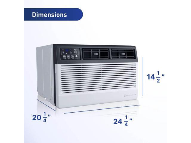 Friedrich - 10,000 BTU 450 Sq Ft Smart In Wall Air Conditioner - White - image 4