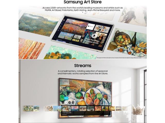 Samsung 55-Inch Modern Brown The Frame LS03D QLED 4K Smart TV Bundle, Quantum HDR, Art Mode, Slim Fit Wall Mount, Alexa Built-in w/Bezel, AUX HDMI...