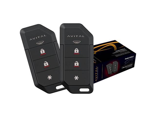 Avital 3103LX 1-Way Security System with Keyless Entry/Flashing Parking Lights