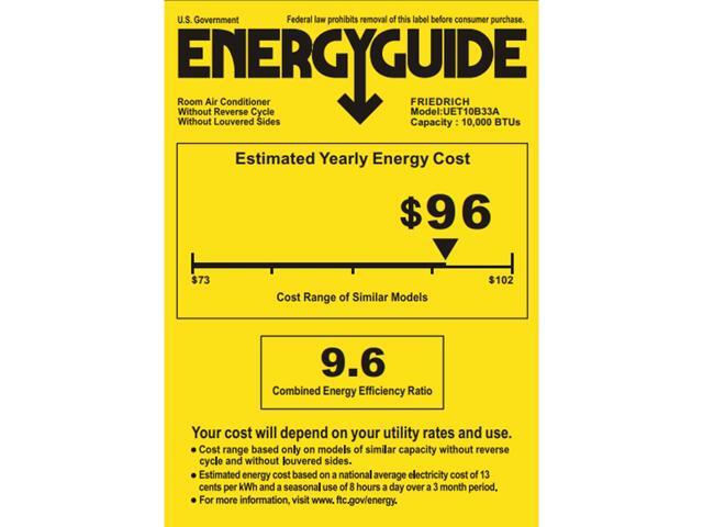 Friedrich - 10,000 BTU 450 Sq. Ft. Smart In Wall Air Conditioner 10,600 BTU Heater with Wi-Fi and Remote - White - image 8