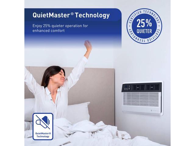 Friedrich - 12,000 BTU 550 Sq. Ft. Smart In Wall Air Conditioner 10,600 BTU Heater with Wi-Fi and Remote - White - image 7