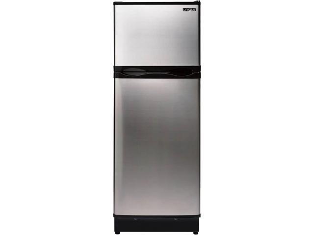 UNIQUE UGP10CSMSS 10 Cu. Ft. Stainless Propane Top Freezer Refrigerator