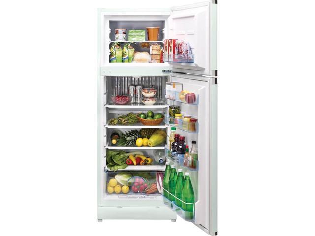 UNIQUE UGP10CCRSMLG 10 Cu. Ft. Classic Retro Summer Mint Green Propane Top Freezer Refrigerator