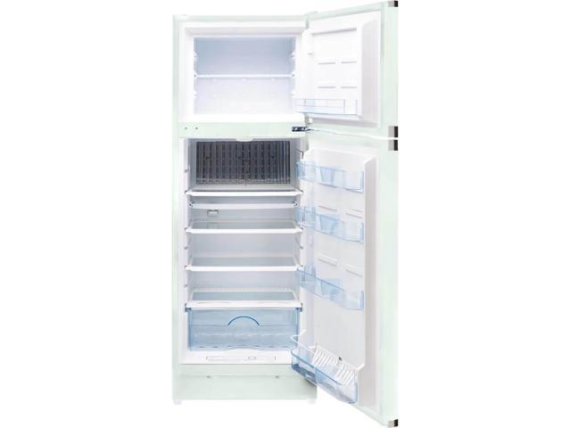 UNIQUE UGP10CCRSMLG 10 Cu. Ft. Classic Retro Summer Mint Green Propane Top Freezer Refrigerator