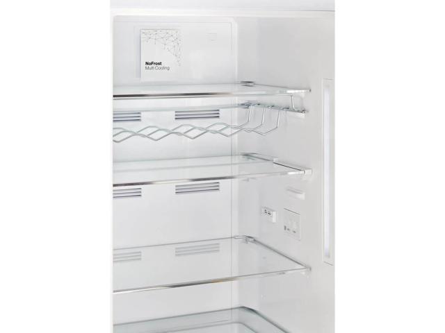 Unique Appliances - Classic Retro 23.8 in 11.7 cu. ft. Frost Free Retro Bottom Freezer Refrigerator ENERGY STAR - Marshmallow White - image 7