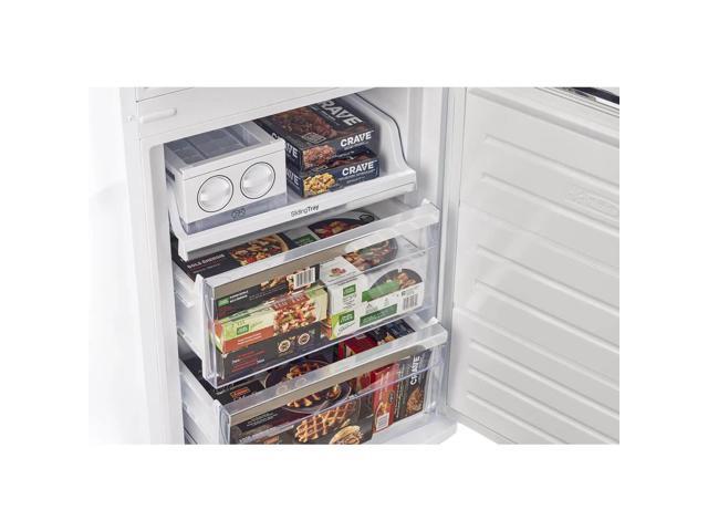 Unique Appliances - Classic Retro 23.8 in 11.7 cu. ft. Frost Free Retro Bottom Freezer Refrigerator ENERGY STAR - Marshmallow White - image 6