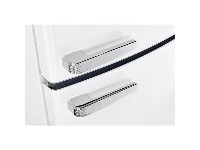 Unique Appliances - Classic Retro 23.8 in 11.7 cu. ft. Frost Free Retro Bottom Freezer Refrigerator ENERGY STAR - Marshmallow White - image 8