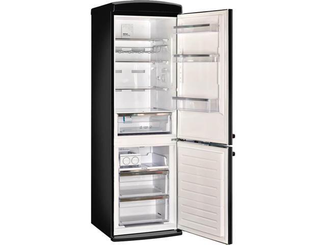 Unique Appliances - Classic Retro 23.8 in 11.7 cu. ft. Frost Free Retro Bottom Freezer Refrigerator ENERGY STAR - Midnight Black - image 3