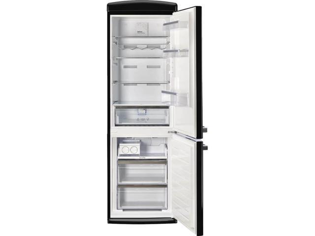 Unique Appliances - Classic Retro 23.8 in 11.7 cu. ft. Frost Free Retro Bottom Freezer Refrigerator ENERGY STAR - Midnight Black - image 7