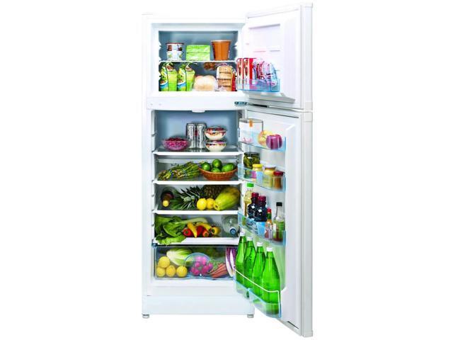 UNIQUE UGP290LW 10.3 Cu. Ft. White Solar DC Off-Grid Counter-Depth Top Freezer Refrigerator