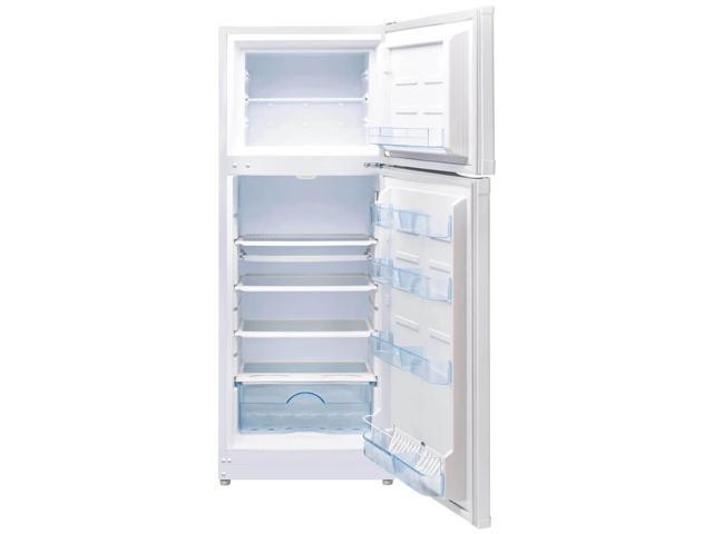 UNIQUE UGP290LW 10.3 Cu. Ft. White Solar DC Off-Grid Counter-Depth Top Freezer Refrigerator