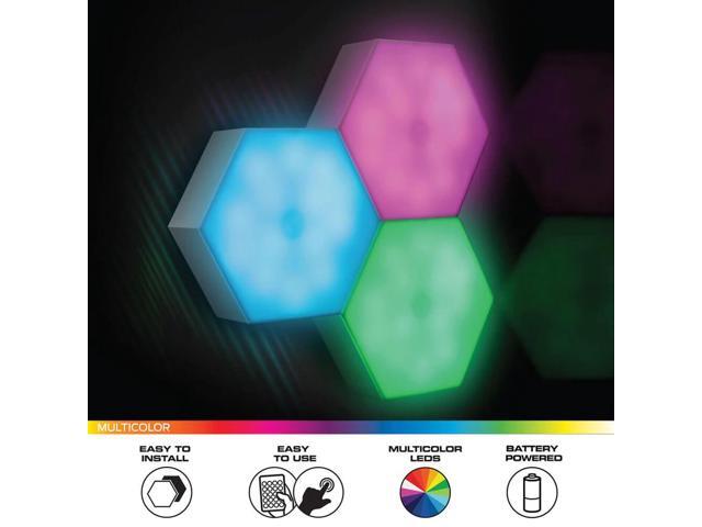 Monster MLB71056RGB Multi-Color LED Touch Light - 3 Pack