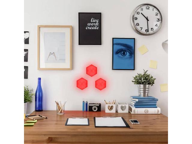 Monster MLB71056RGB Multi-Color LED Touch Light - 3 Pack