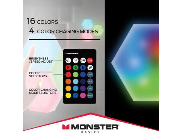 Monster MLB71056RGB Multi-Color LED Touch Light - 3 Pack