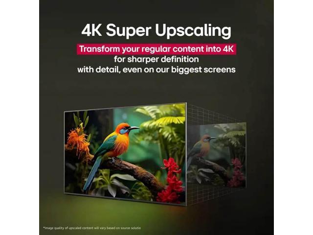 LG - 55” Class UA77 Series LED AI 4K UHD Smart webOS TV (2025) - image 4