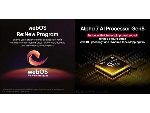 LG - 55” Class UA77 Series LED AI 4K UHD Smart webOS TV (2025) - image 5