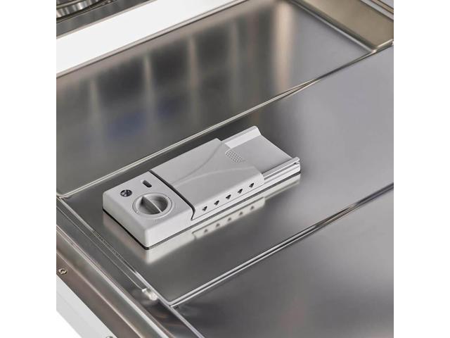 Unique Appliances - Classic Retro Top Control Built-In Stainless Steel Tub Dishwasher with 3rd Rack and 45 dBA - Ocean Mist Turquoise - image 4