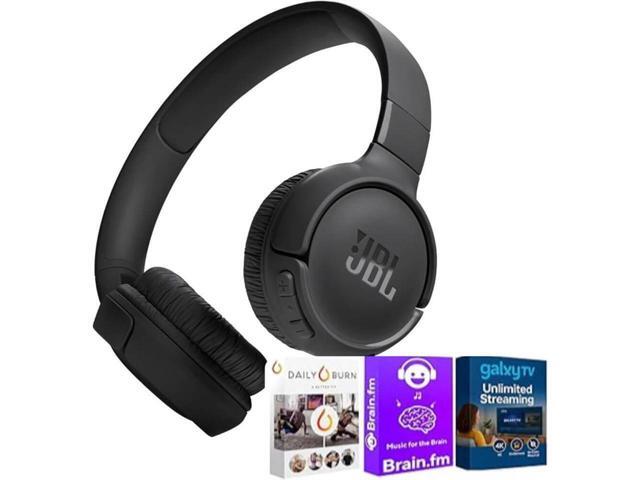 JBL T520BTBLKIT1 Tune 520BT Wireless On-Ear Headphones, Up to 57H Battery Life and Speed Charge, Lightweight, Comforta