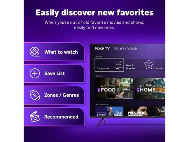 Roku - 65" Class Plus Series 4K QLED Mini-LED Smart RokuTV (2025) - image 7